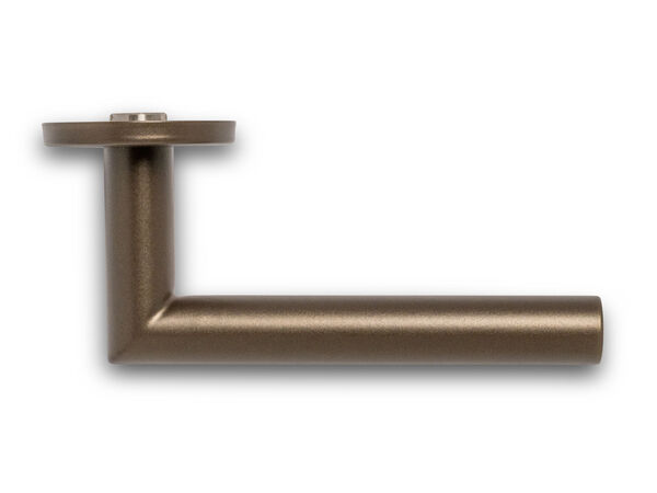 BASICS LB2-19 deurkruk rechts wijzend op rozet EN1906 brons (half paar) kopen in Alkmaar bij Postma en Postma