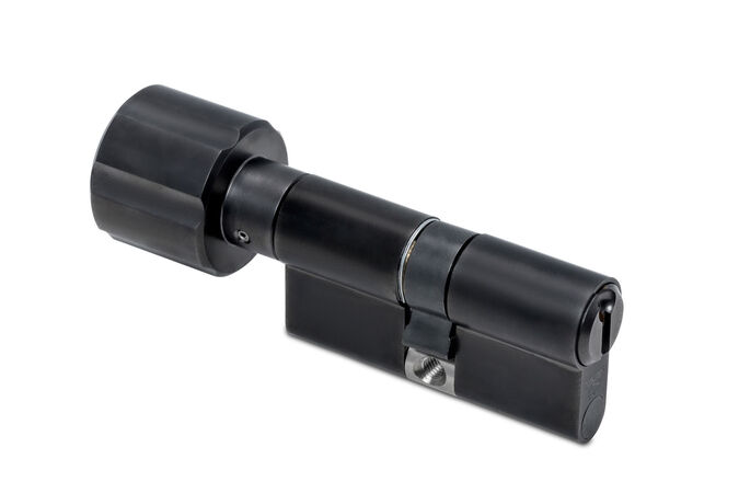 Zwart Knopcilinder EA SKG 3 sterren kopen in Alkmaar bij Postma en Postma