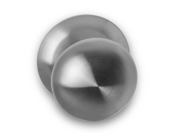 Mâner ușă de intrare BASICS LB65V pe rozetă din oțel inoxidabil kopen in Alkmaar bij Postma en Postma