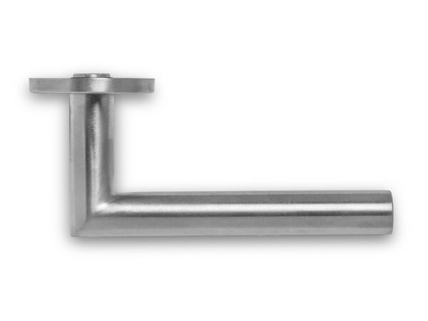 Mâner de ușă BASICS LB2-19, cu rozetă rotundă, din oțel inoxidabil, dreapta (jumătate de pereche) kopen in Alkmaar bij Postma en Postma